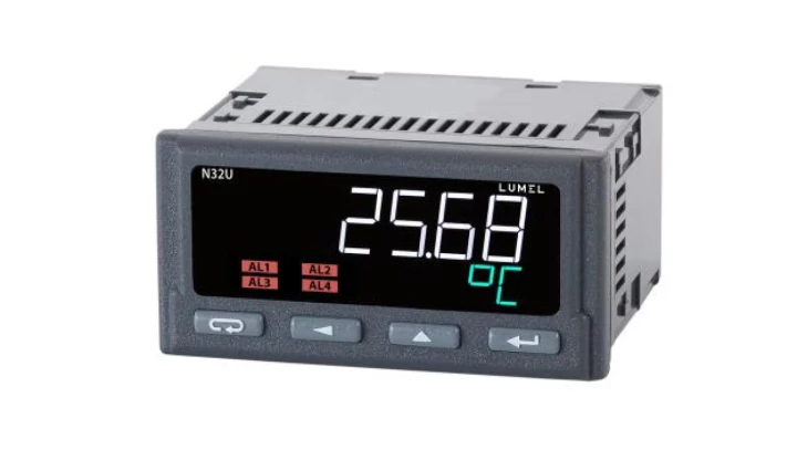 Progr. miernik cyfrowy, we. temper. i dc N32U Zasilanie N32U 130000000M0