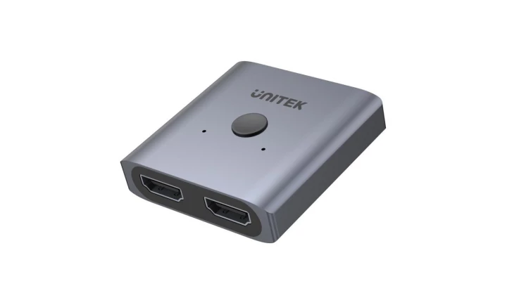 Switch HDMI 2.0 Splitter 2x wejście / 1x wyjście 4K@60 Ultra HD dwukierunkowy UNITEK