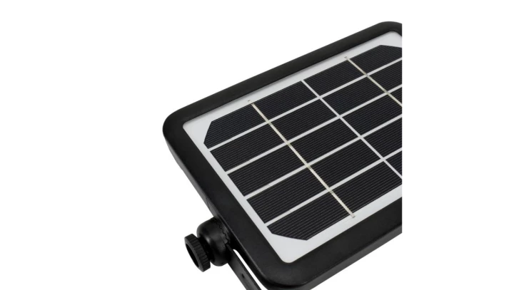 NAŚWIETLACZ SOLARNY LED SOLEN 5W 500LM 4000K IP65 CZARNY CZ. PIR C83-SON-005BL-4K-PIR
