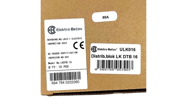 Blok dystrybucyjny LK DTB 16