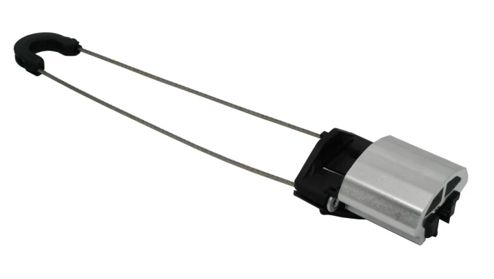 Uchwyt odciągowy do kabli z linką nośną (3-7 mm), 5kN, linka 240 mm