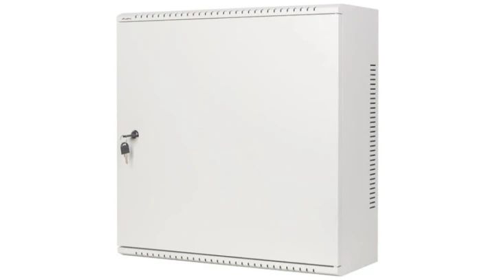 Szafa wisząca RACK 19 6U+3U DIN typu skrzynka uniwersalna 540x200mm szara CATV LANBERG