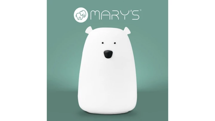 MARYS LAMPKA LED MIŚ DUŻY BIAŁY RGB+WW + RC