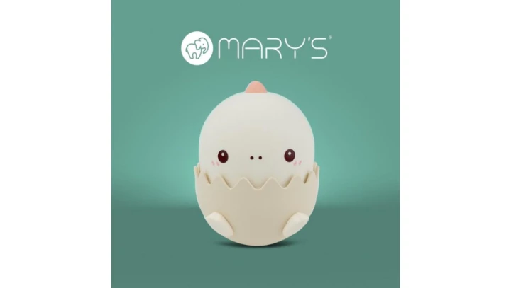 MARYS LAMPKA NOCNA LED BABY DINO RÓŻOWY