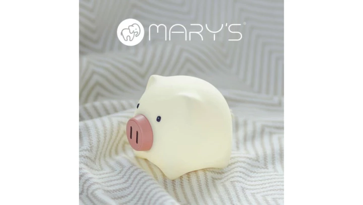 MARYS LAMPKA NOCNA LED ŚWINKA