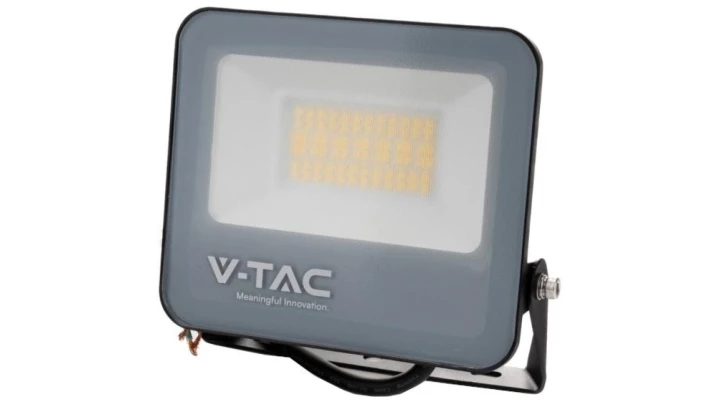 Projektor LED 50W 9250lm 6500K Dioda SAMSUNG 185LM/W IP65 Czarny 5 Lat Gwarancji 9893