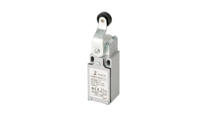 Łącznik krańcowy dźwignia z rolką 1no+1nc PAM1 F45 PZ11 A37-4710