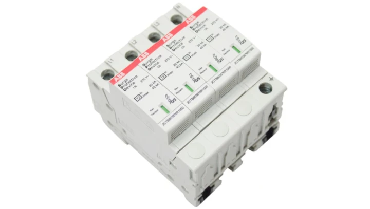 Ogranicznik przepięć ABB Typ T2 20kA 40kA 275V OVR 52054 2CTB803873R5600