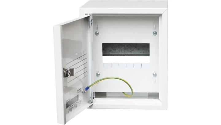 Rozdzielnica metalowa modułowa 1x6 RBN-6 natynkowa 2-0001