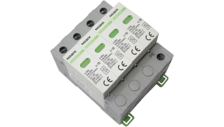 Ex9UE1+2 12.5 4P 275 Ogr. przep., typ I+II, 275 V AC, 12,5 kA, wymienna wkładka, 4-biegunowy NE103342