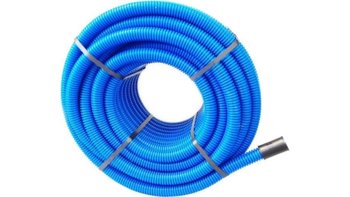 Rura karbowana Q-SYSTEMS Peszel do ziemi 50mm arot niebieski dwuwarstwowy 50mm 25mb