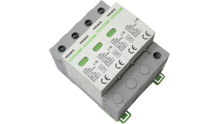 Ex9UE1+2 12.5 3PN 275 Ogr. przep., typ I+II, 275 V AC, 12,5 kA, wymienna wkładka, 3+N-bieg. NE103340