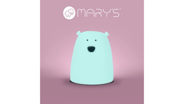 MARYS LAMPKA LED MIŚ MAŁY NIEBIESKI RGB+WW /NB