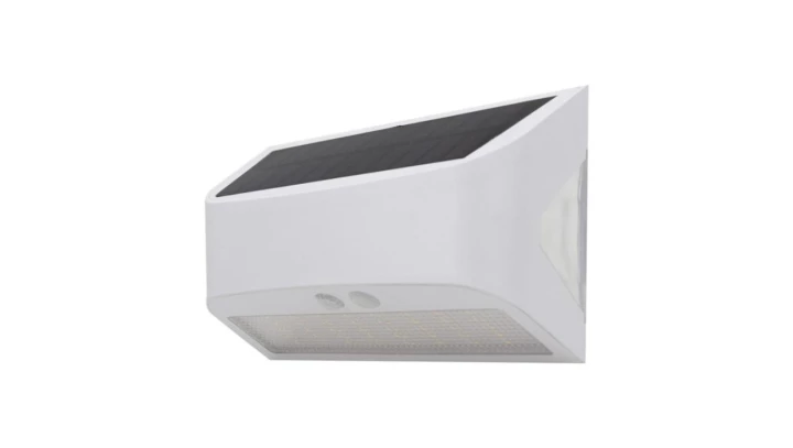 Biała Lampa Solarna Elewacyjna 6W 4000K SOE-10