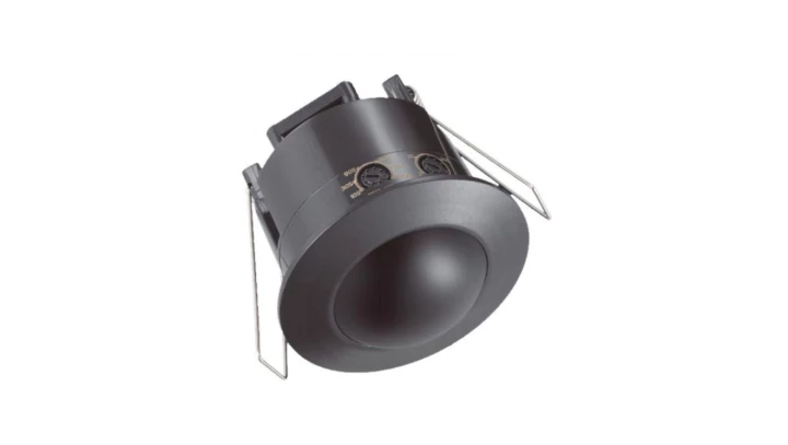 Czujnik ruchu PIR natynkowy IP20 Czarny max 500W LED 23679