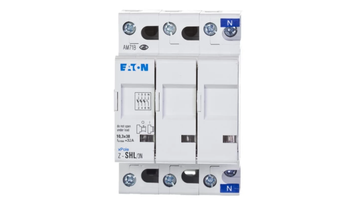 Rozłącznik bezpiecznikowy cylindryczny 3P+N 10x38mm Z-SHL/3N 263887