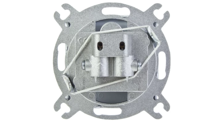 KARO Gniazdo antenowe RTV-SAT przelotowe białe GPA-SSP/m/00