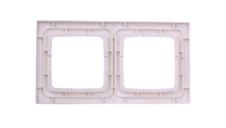 KARO Ramka podwójna do łączników IP44 ecru perłowy RH-2S/42
