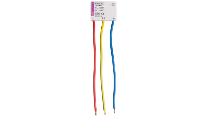 Ogranicznik przepięć Typ T3 (kapsułka do puszki i gniazda) 255V ETITEC D2 255/3 MINI 002441632
