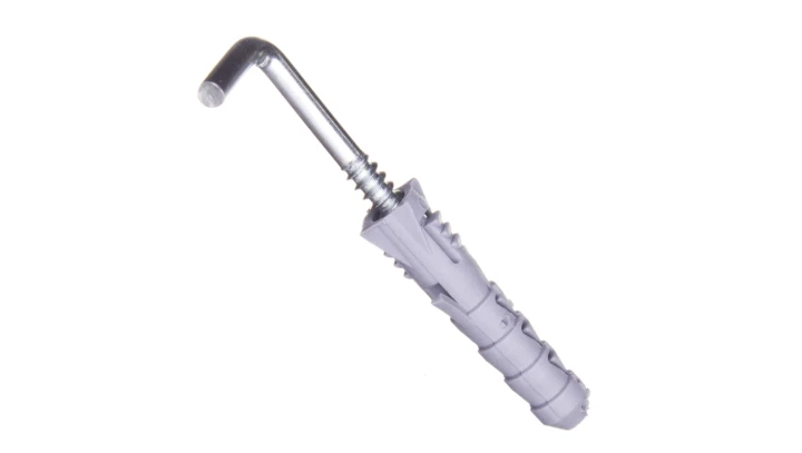 Kołek rozporowy fi6 z hakiem kątowym 6x30 FIX-06K /200szt./