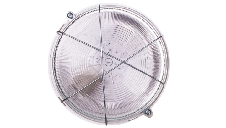 Kanlux oprawa kanałowa INES 7061N 1xE27, hermetyczna IP43, wytrzymała IK08, metalowa siatka ochronna