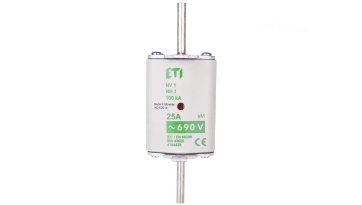 Wkładka bezpiecznikowa KOMBI NH1 25A aM 690V WT-1 004184428