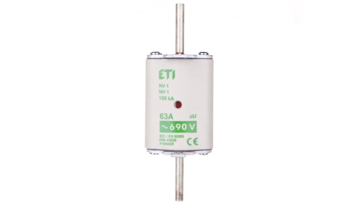 Wkładka bezpiecznikowa KOMBI NH1 63A aM 690V WT-1 004184420