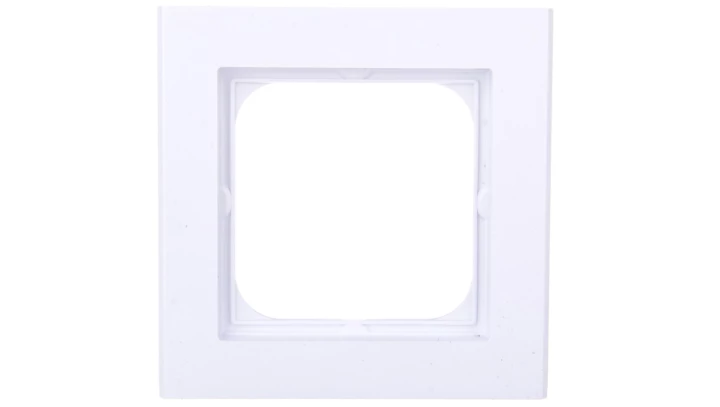 SONATA Ramka pojedyncza biała R-1R/00