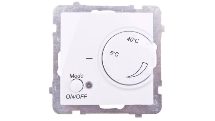 AS Regulator temperatury /czujnik podłogowy/ biały RTP-1G/m/00