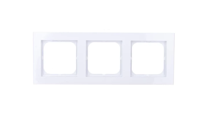SONATA Ramka potrójna biała R-3R/00