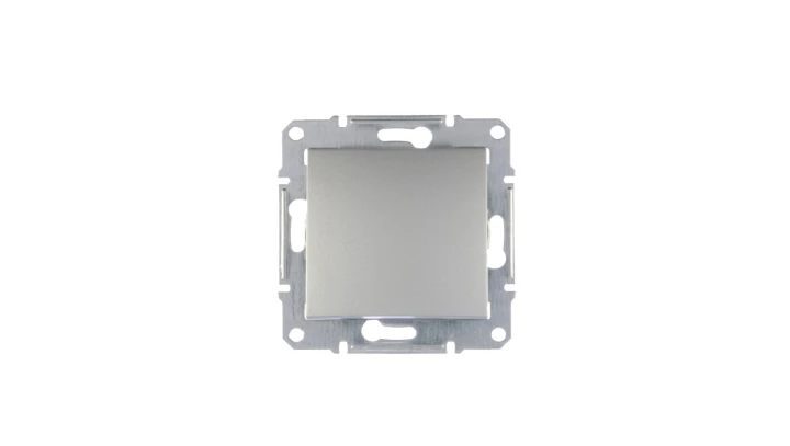 Sedna Łącznik jednobiegunowy 10AX aluminium SDN0100160