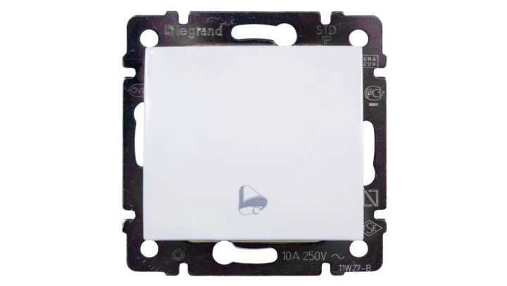 VALENA Przycisk /dzwonek/ biały 774216