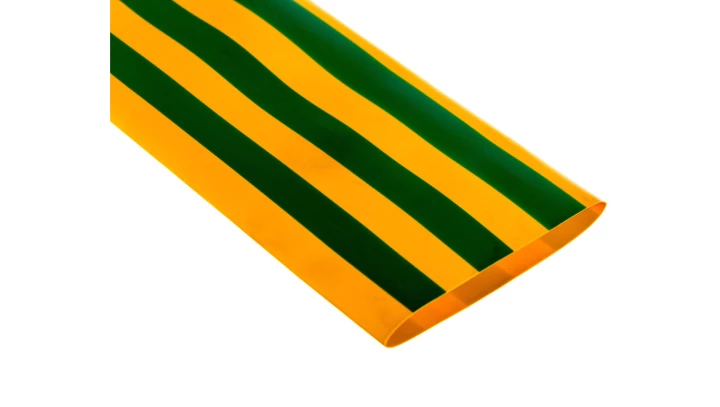 Rura termokurczliwa cienkościenna CR 50,8/25,4 - 2 cale żółto-zielona /1m/ 8-7165 427603