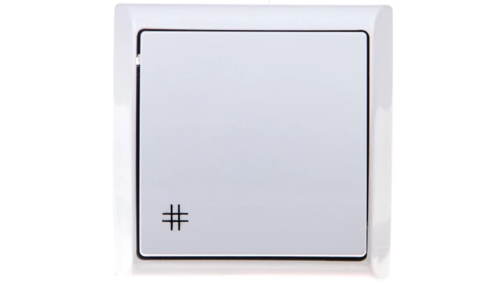 BIS Łącznik krzyżowy biały ŁN-4B/00