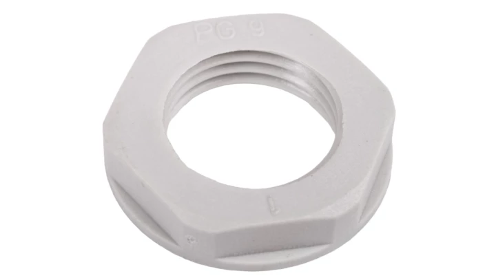 Nakrętka poliamidowa PG9 jasnoszara N 9/H E03DK-02010100201 /100szt./