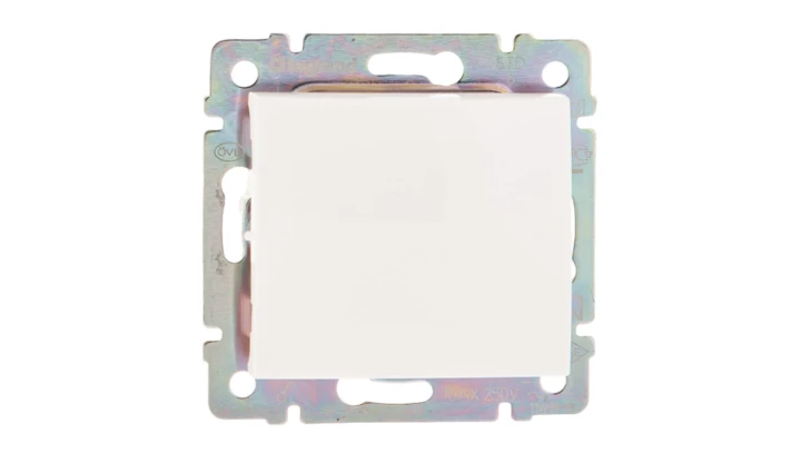 VALENA Łącznik jednobiegunowy biały 774401