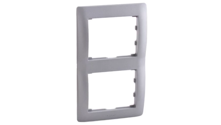 SISTENA LIFE Ramka podwójna pionowa metalic 771306