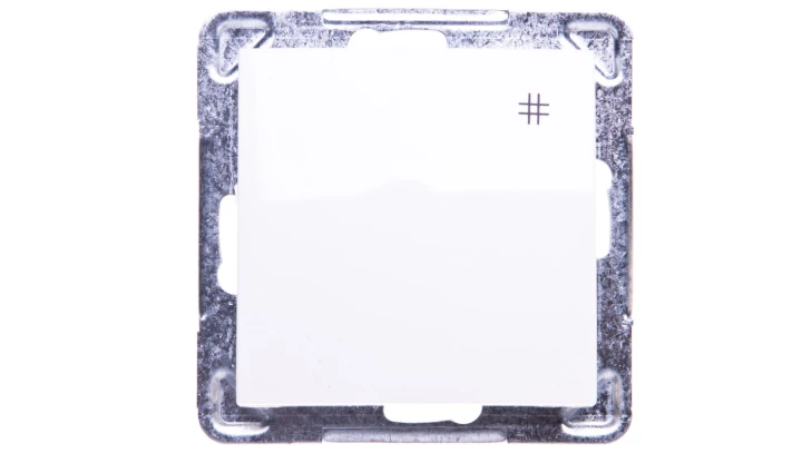 IMPRESJA ECRU WŁĄCZNIK KRZYŻOWY