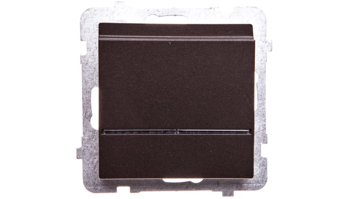 SONATA Łącznik hotelowy z podświetleniem czekoladowy metalik ŁP-15RS/m/40