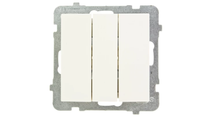 AS Łącznik potrójny ecru ŁP-13G/m/27