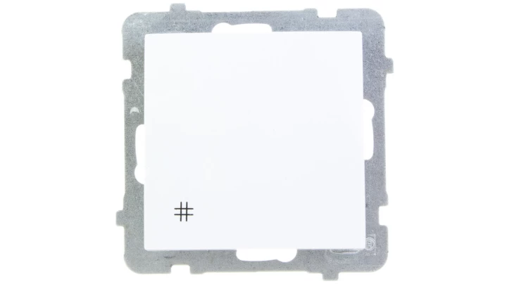 AS Łącznik krzyżowy biały ŁP-4G/m/00