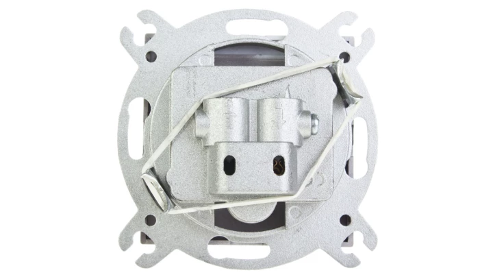 IMPRESJA Gniazdo antenowe RTV końcowe 2,5-3dB tytan GPA-YK/m/23