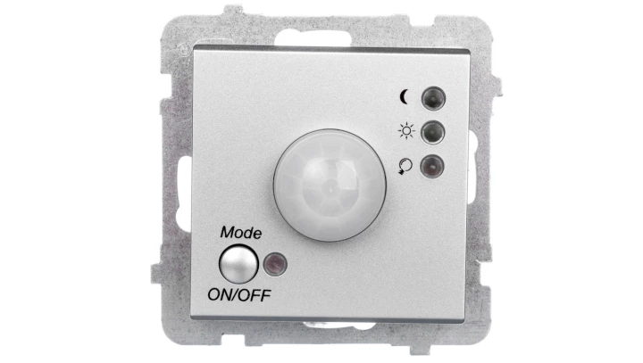 SONATA Elektroniczny czujnik ruchu srebro mat ŁP-16R/m/38