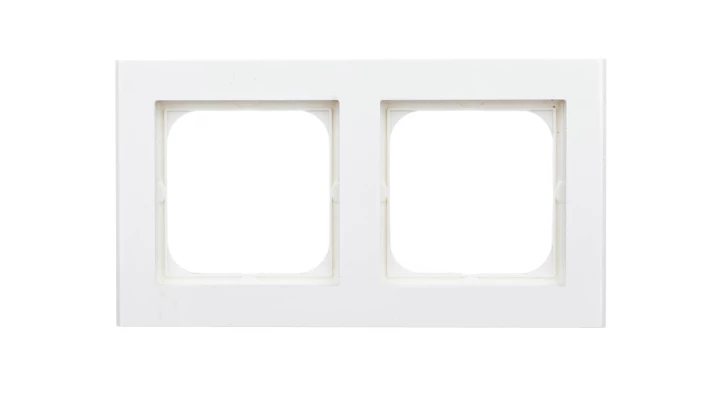 SONATA Ramka podwójna ecru R-2R/27
