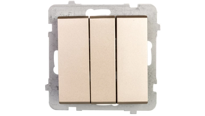 SONATA Łącznik potrójny szampański złoty ŁP-13R/m/39