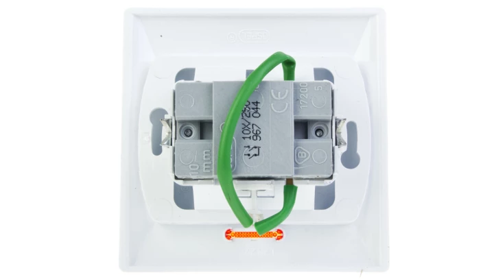 AKCENT Łącznik świecznikowy z podświetleniem biały ŁP-2AS/00