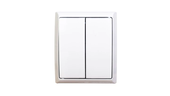 FALA Łącznik hermetyczny świecznikowy IP44 biały ŁNH-2H/00