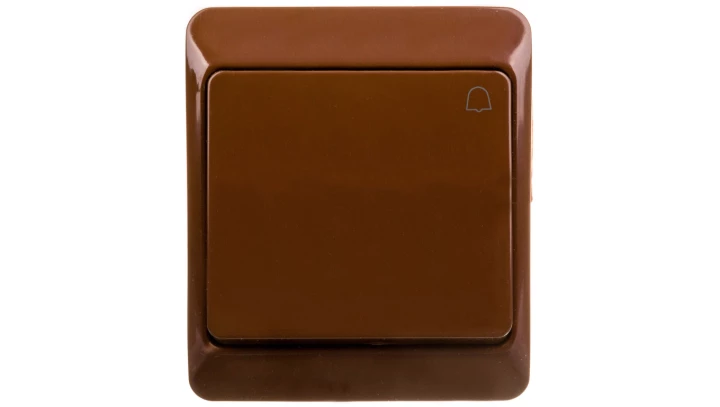 Hermes łącznik przycisk hermetyczny dzwonek 10A IP44 brązowy 0337-06