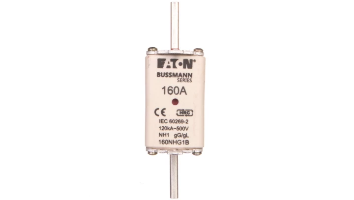 Wkładka NH1 160A 500V gL/gG podwójny wskaźnik 160NHG1B