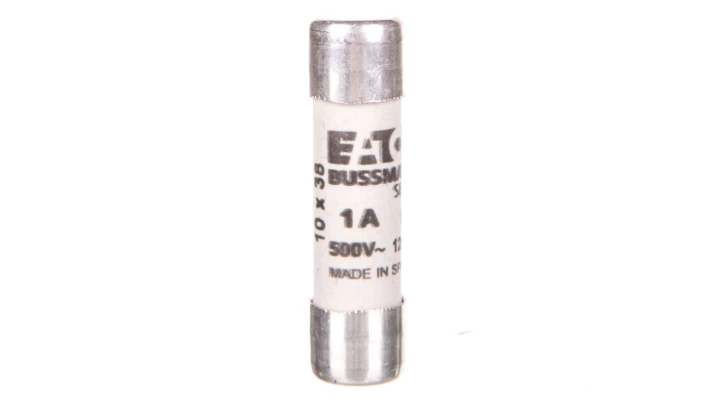 Wkładka bezpiecznikowa cylindryczna 10x38mm 1A gG 500V C10G1